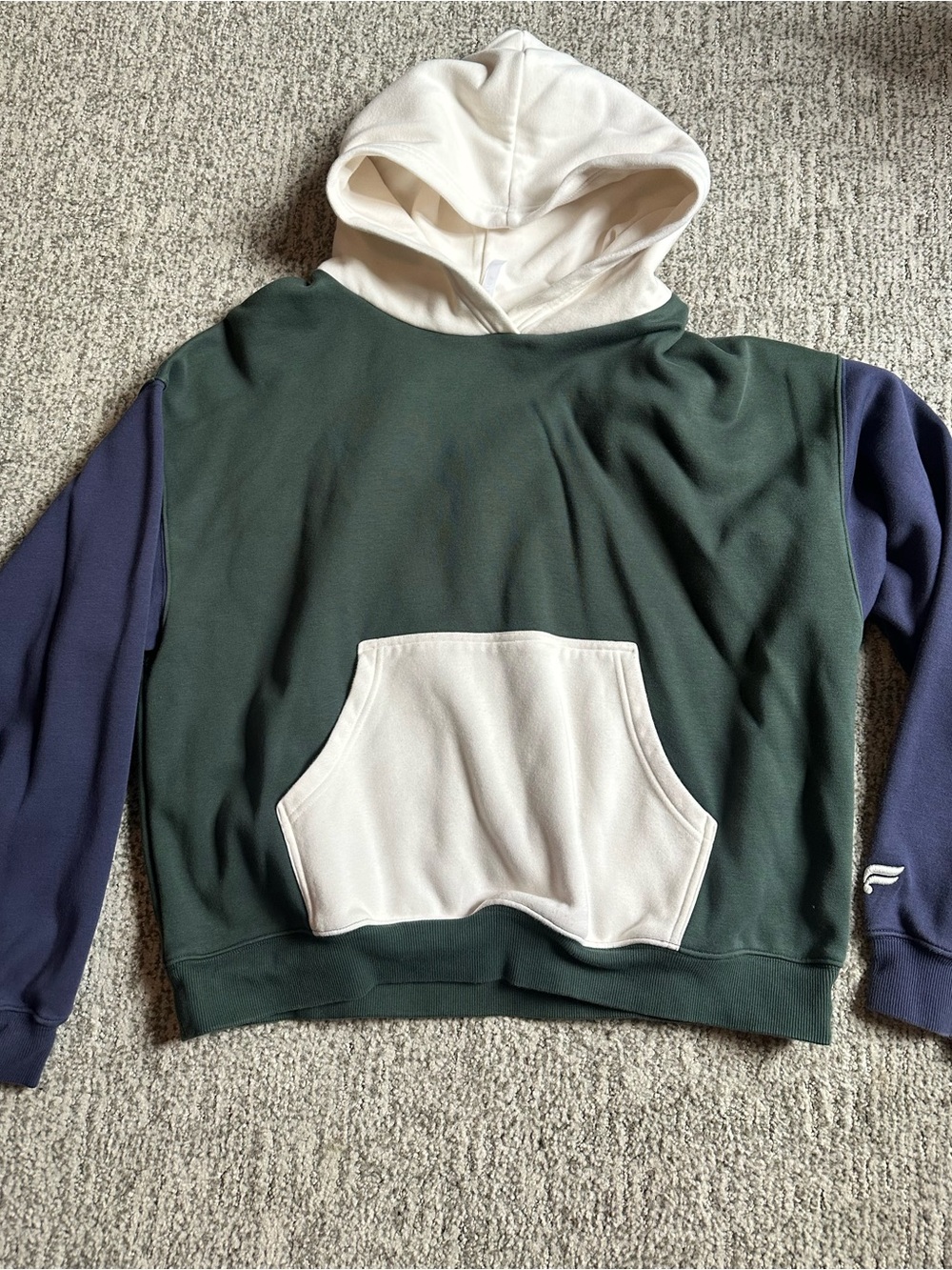 Women’s Cozy Fleece color block hoodie